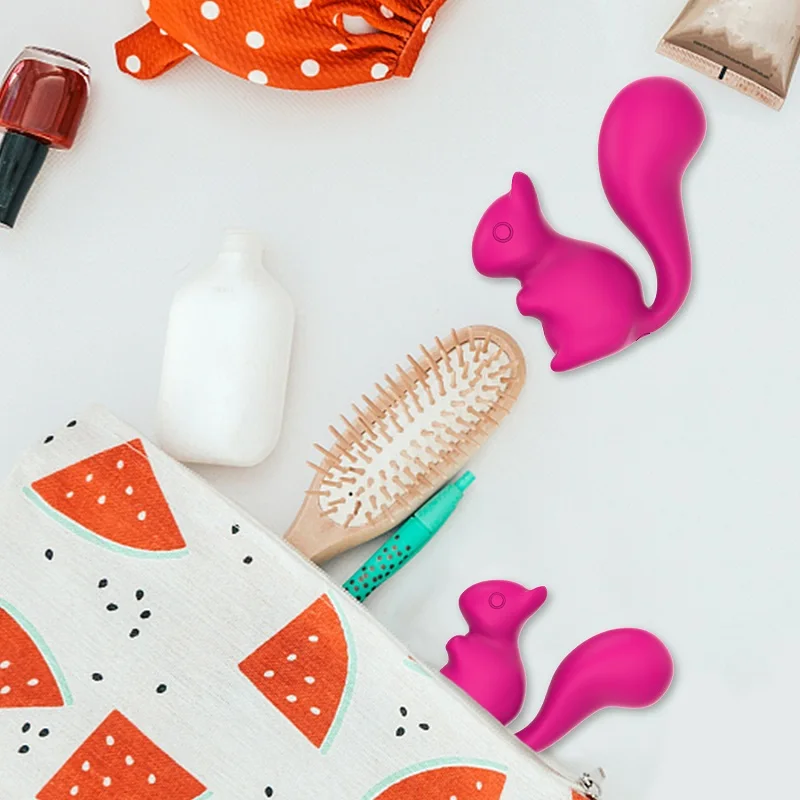 2024 Cute Animal Sex Toys Squirrel Vibrator with 10 Vibration Patterns for Female Clitoral Stimulation Massager