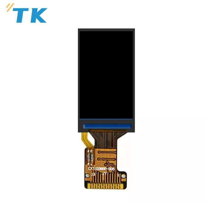 1.08 inch very small square shape color smartwatch LCD display module with touch