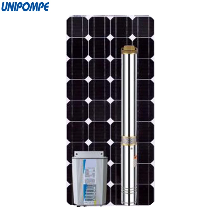 4 PSP dc solar submersible pump for irrigation
