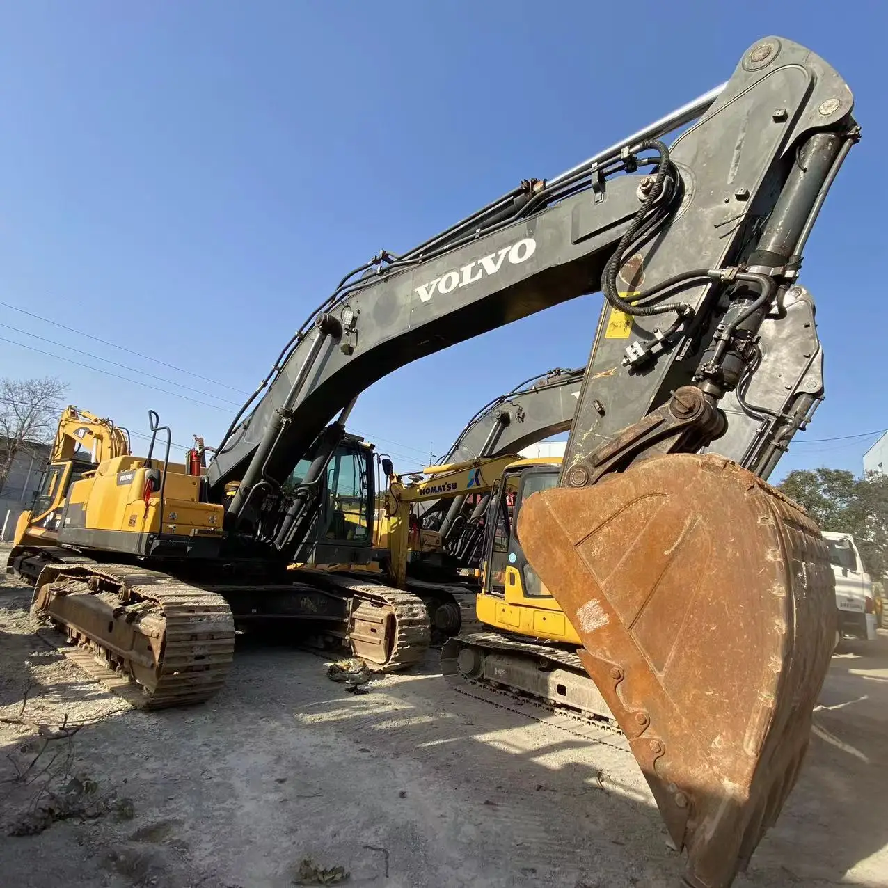 Лидер продаж экскаватор ZIHUI по низкой цене оригинальный Uesd Volvo EC480 высочайшее качество и низкие часы