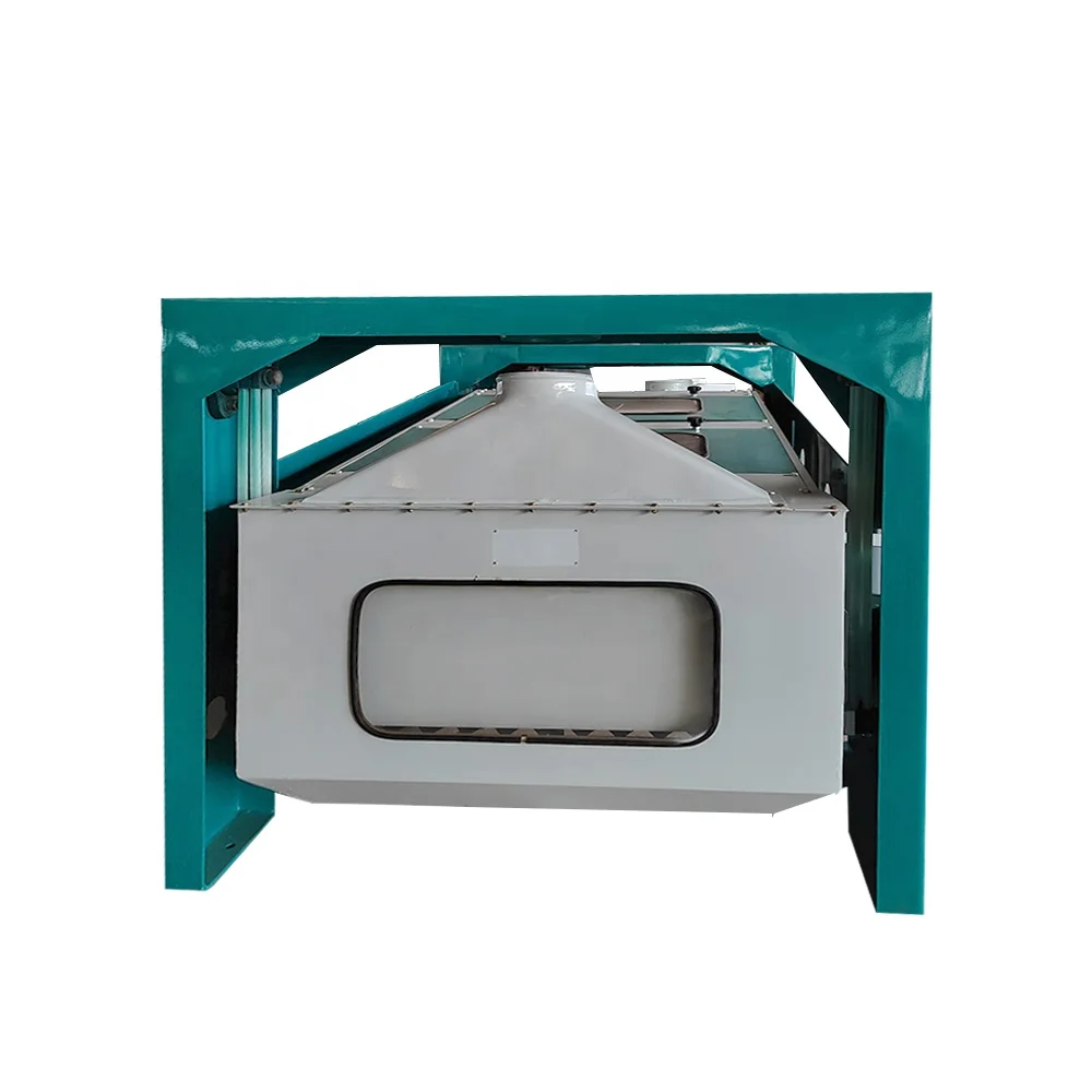 High throughput capacity machine for grain mills rotary grading sieve paddy rotation cleaner TQLM series