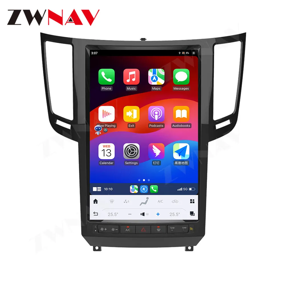 ZWNAV 14.5 Inch Carplay For Infiniti QX70 2013-2019 Car Radio GPS Navigation Multimedia Video Player Display Screen Car Stereo