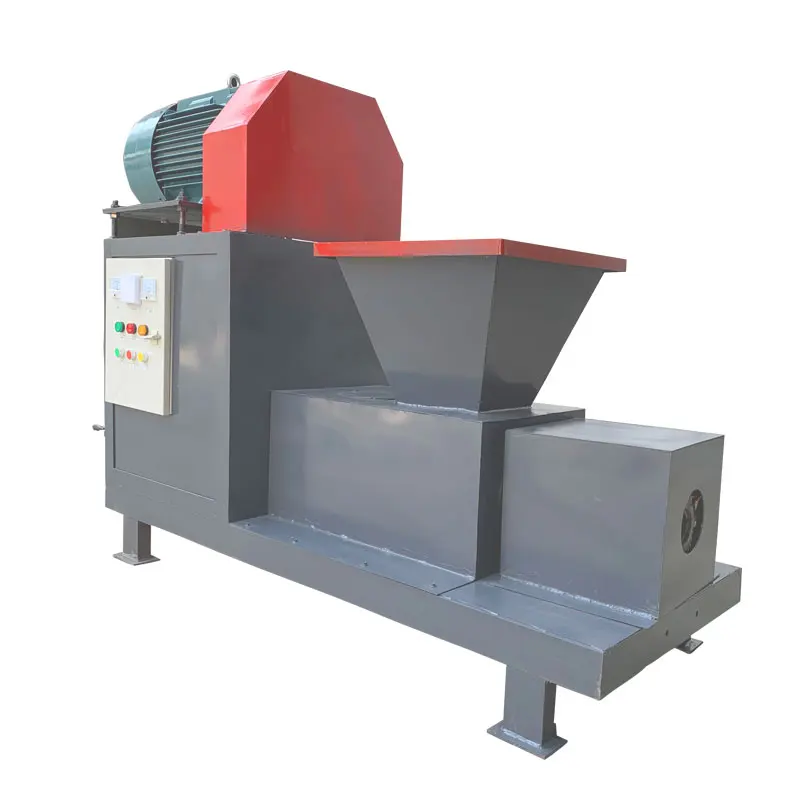 Coconut Shell Coffee Grounds Corn Stalk Charcoal Machine Briquette Carbon Rod Making Machine
