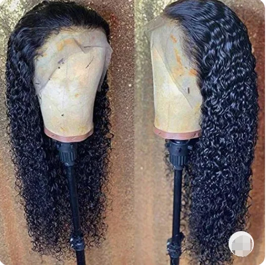 
 Парики на сетке 4*4 дюйма, бразильские, с перехлёстом, для чернокожих женщин, с детскими волосами  