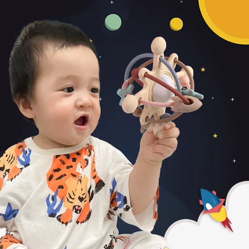 202325 BPA Free Silicone Teether Sensory Toys Teething Mordedores Silicone Baby Teethe