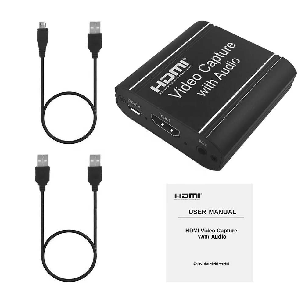 Doonjiey hdmi Карта видеозахвата HDMI 1080p usb to hdmi Карта видеозахвата