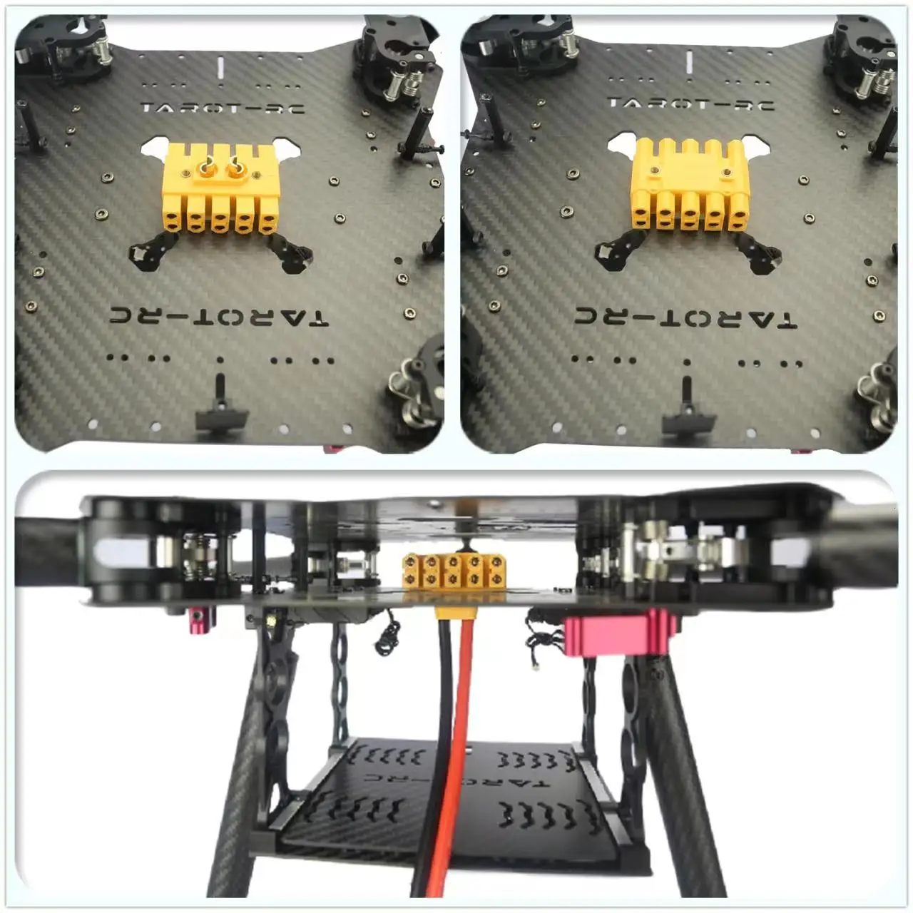 High Current Tarot Power Supply Distribution Connector XT60 connector for Middle and Large Drone