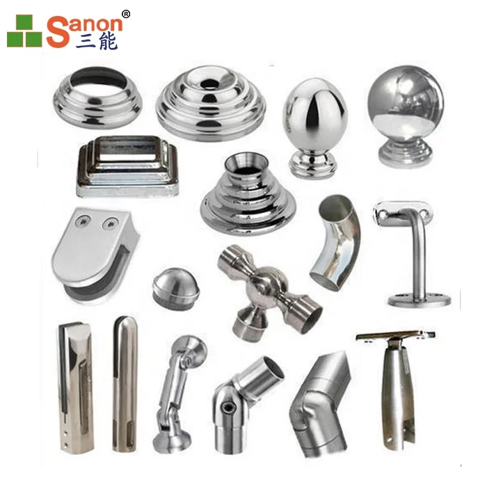 Railing Design Staircase Ss Railing Accessories Stainless Steel Handrail Fittings
