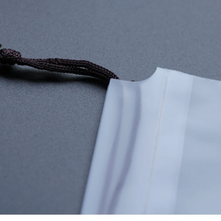 EVA drawstring packaging plastic bag with  bottom for pants underwear clothes