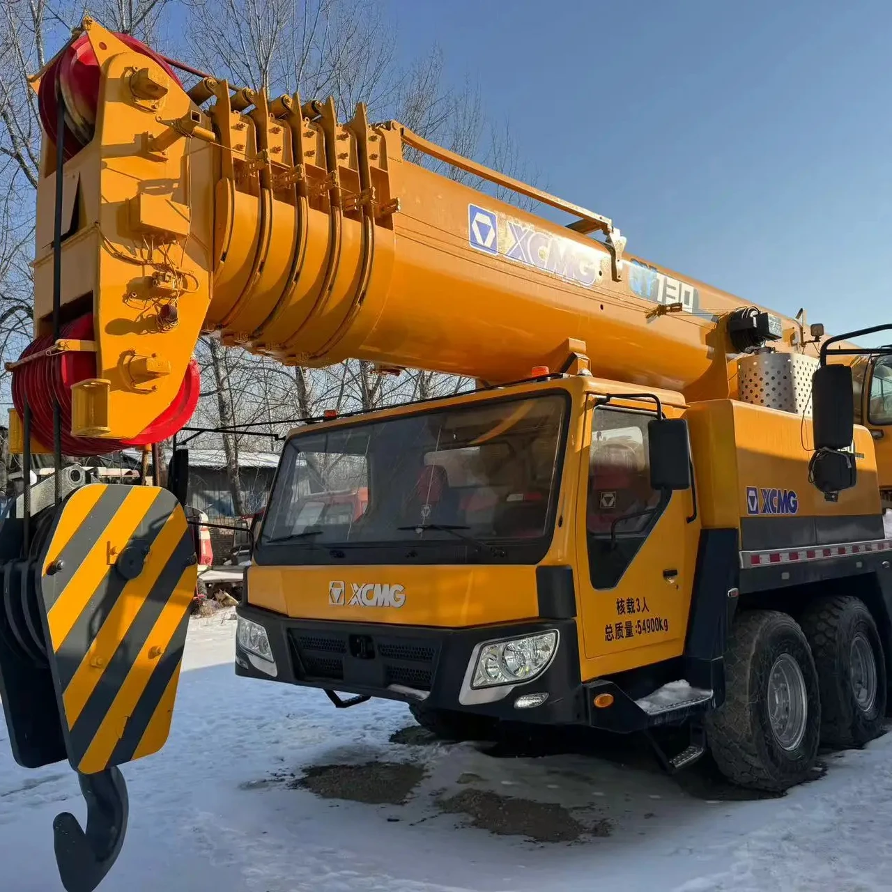 Used 130ton Truck Mounted Crane New Models QY130K XCM-G 130ton Telescopic Boom Crane
