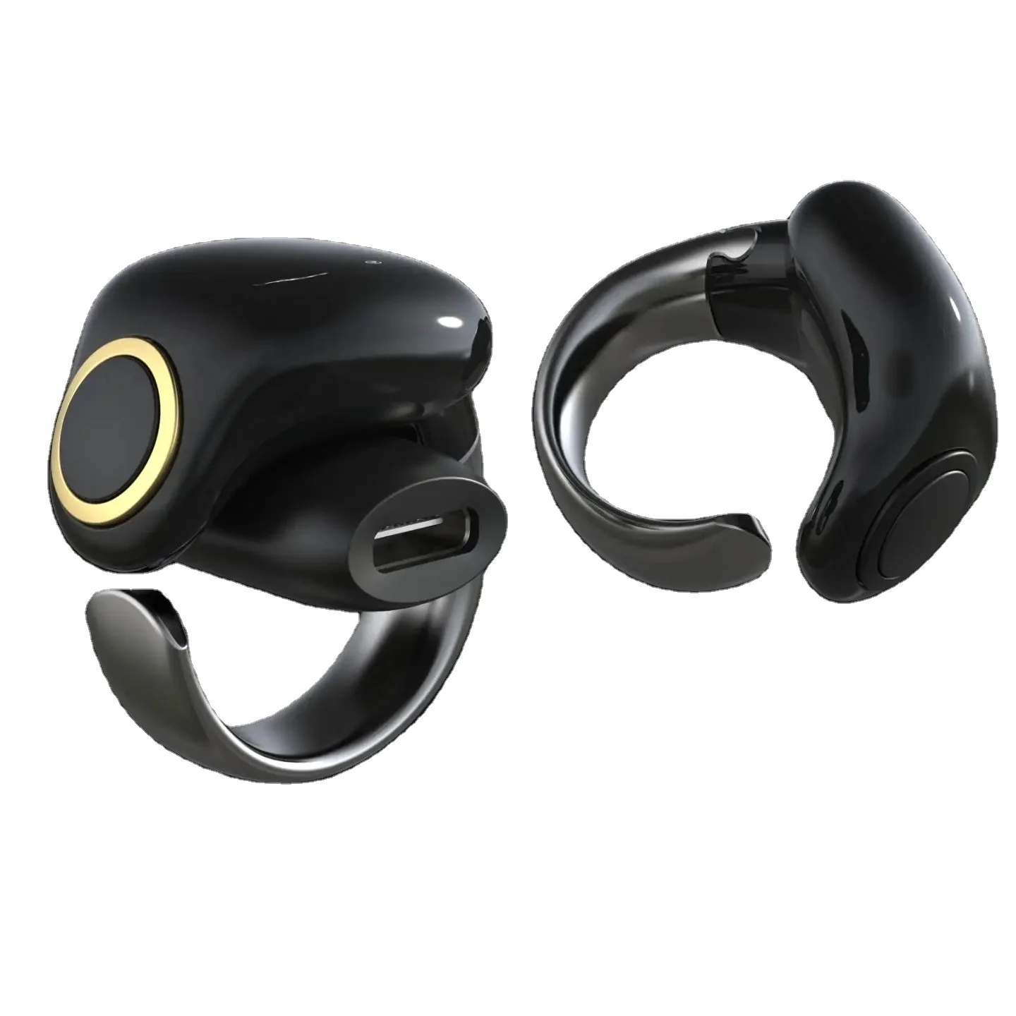 Muslim Azan ring flex with adjustable size zikr ring alarm clock with magnetic charger tasbeeh sunrise tasbih digital counter