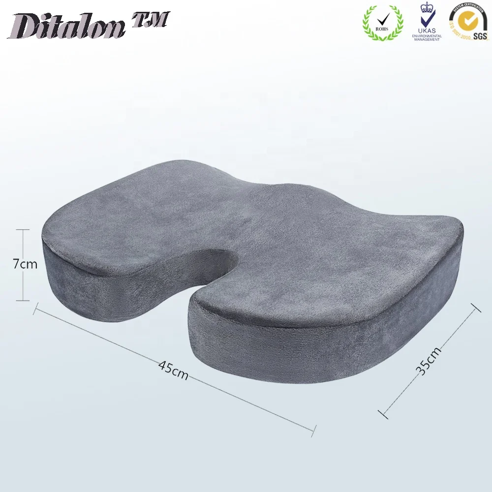 Sciatica Relief Wholesale OEM Premium Breathable Memory Foam Slow Rebound Pressure Ergonomic Low Back Belly Pillow