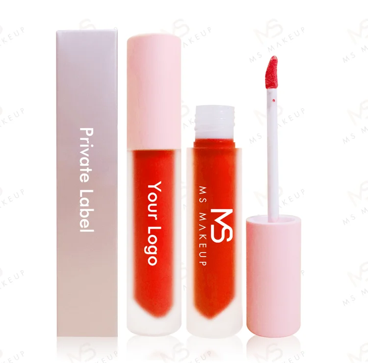 Ms Manufacturer Fashion Low Moq Oem 29 Color Long Lasting Waterproof custom Logo Vegan Nude Private Label Matte Liquid Lipstick