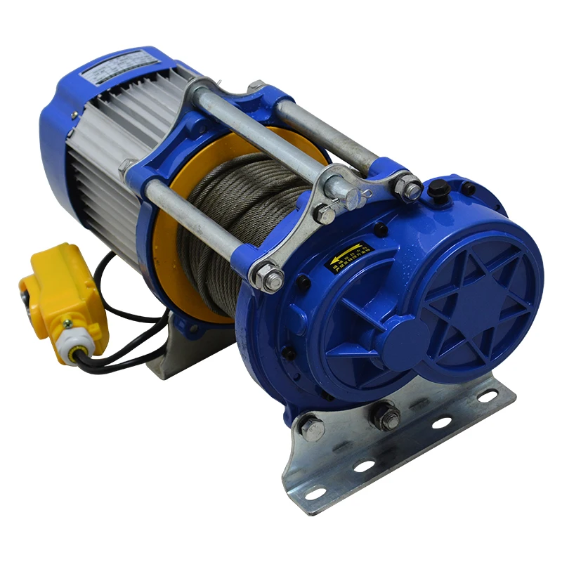 Construction Hoists High Speed Lifting Winch Small Electric Wire Rope Winch