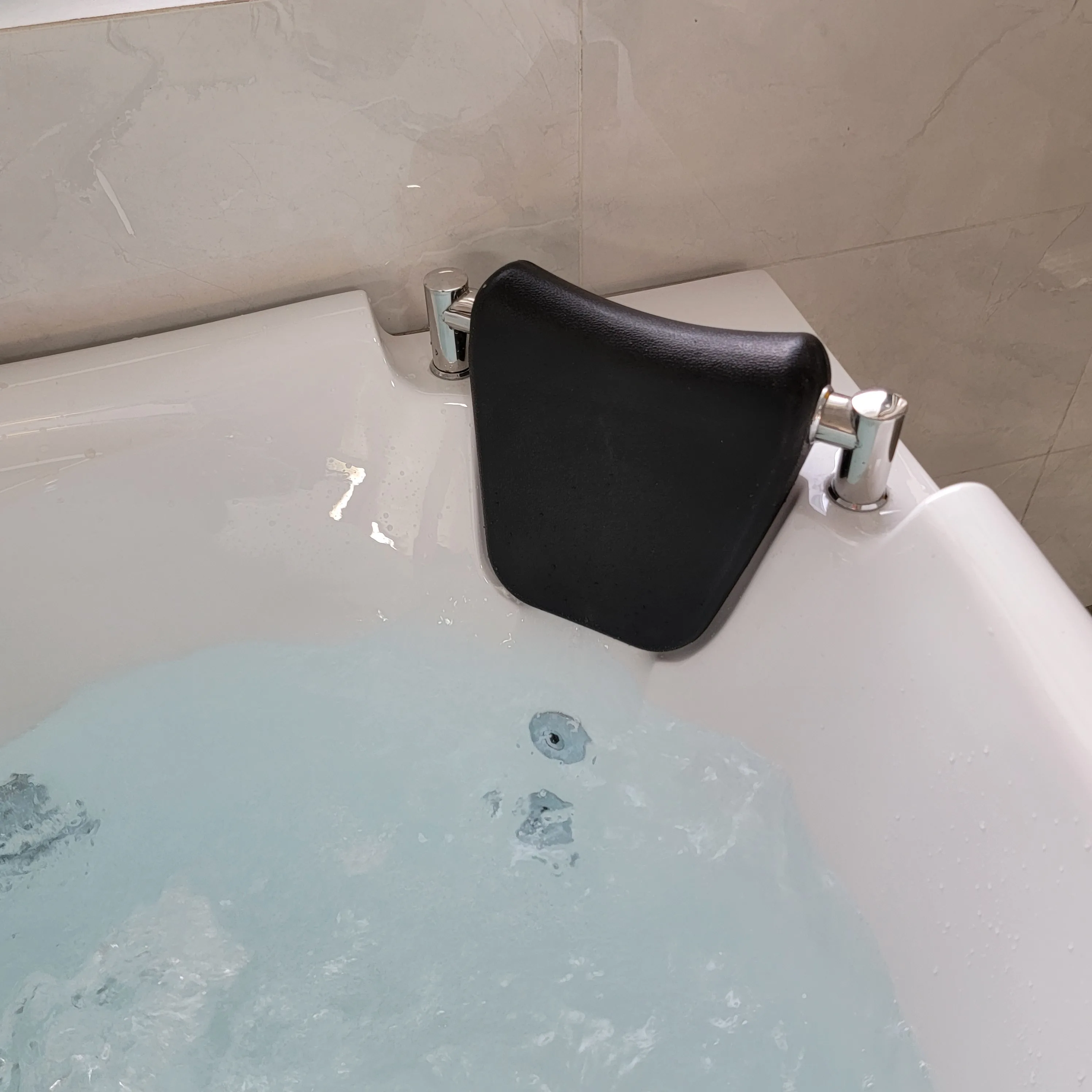 Jacuzi acrylic Corner whirlpool spa hot tub hydro massage bathtub with tempered glass window for soaking