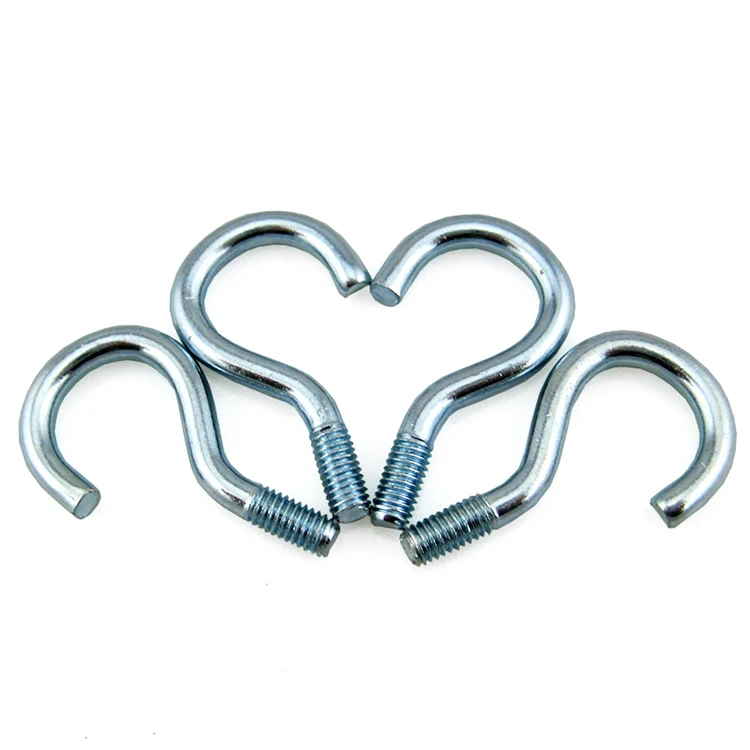 Wholesale Screw Hook Eye for Curtain Net Wire Hook Spiral Cup Hanging Light