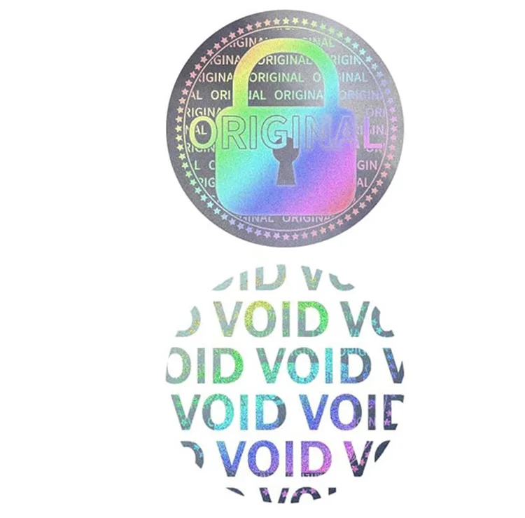 Anti-counterfeiting Security Holographic Labels Sticker for Product Authentication
