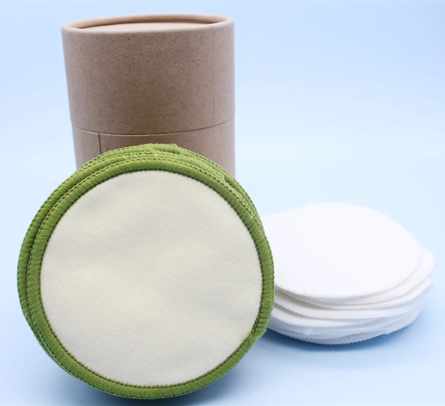 Лидер продаж, Набор бамбуковых многоразовых ватных дисков для очистки лица от производителя