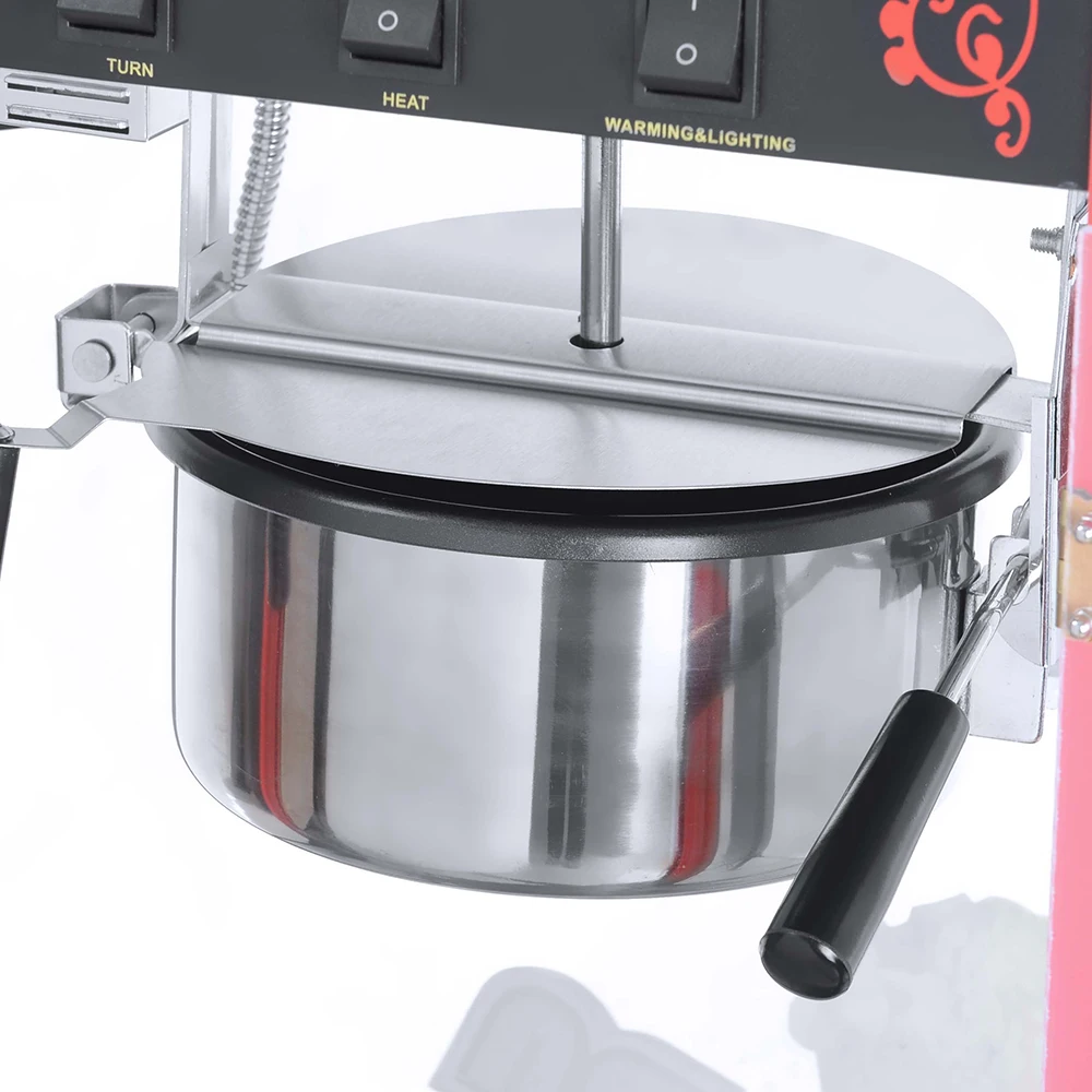 2021 China wholesale price electric automatic popcorn maker, industrial commercial popcorn machine