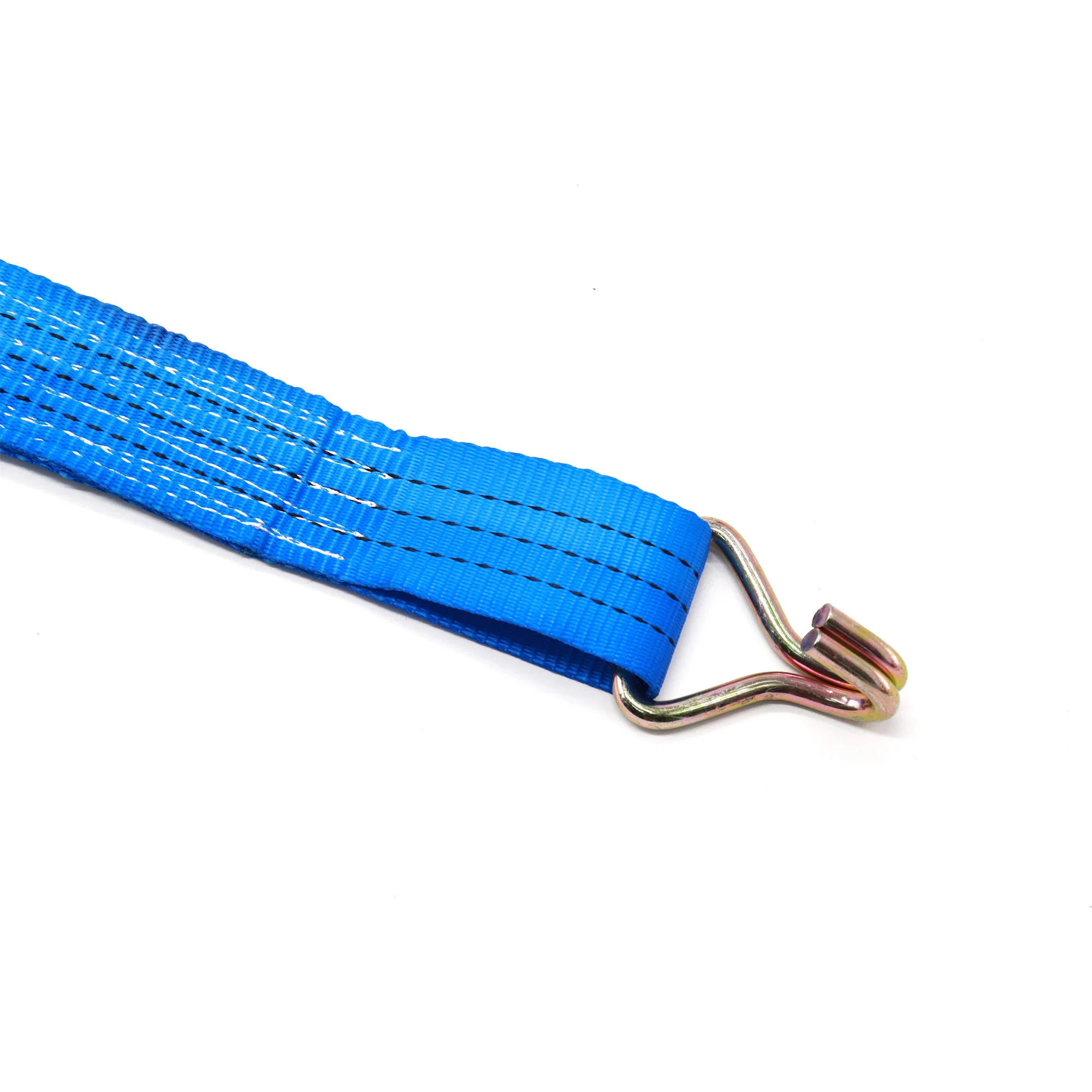 Custom Logo Printed 2-Inch Ratchet Tie down Strap Cargo Polyester Bungee Lashing Belt