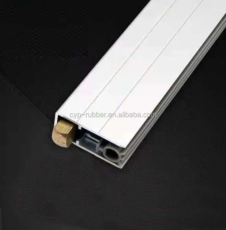 Insectproof Under Door Draft Stopper Width 14mm * Height 34mm 6063 Aluminium  Automatic Lifting Seal for Wooden doors