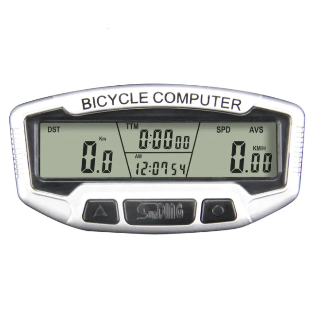 Factory direct sales Sunding 558A Wired Bike Computer  Bicycle Speedometer  Speed Sensor Mph Indoor Outdoor Exercise Rainproof