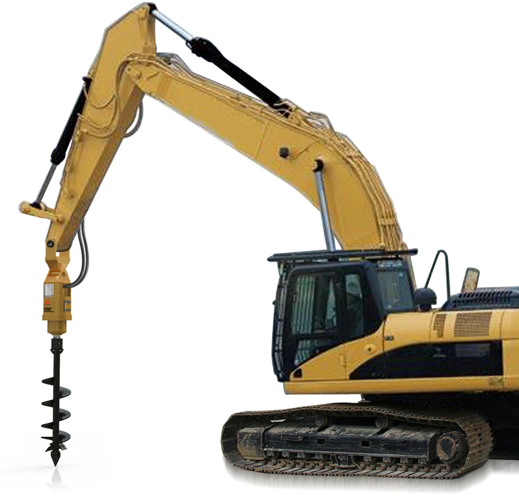 TYSIM high quality excavator Earth and CFA continuous flight auger drilling auger.excavator Earth Drill Auger