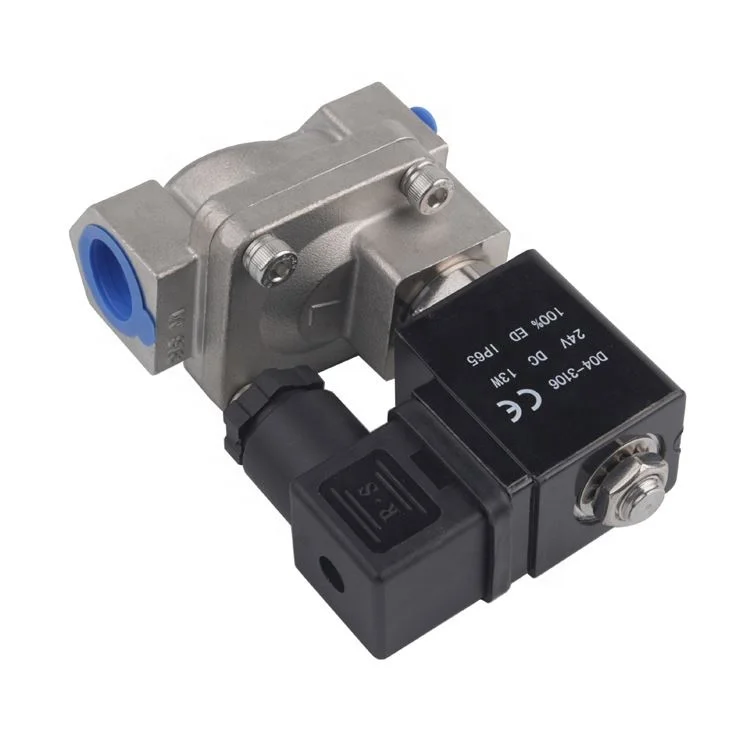 Free Samples Micro Mini Brass Stainless Steel Air Valve Direct Acting Solenoid Valve Braking Car Accessories Solenoid Valve 24V