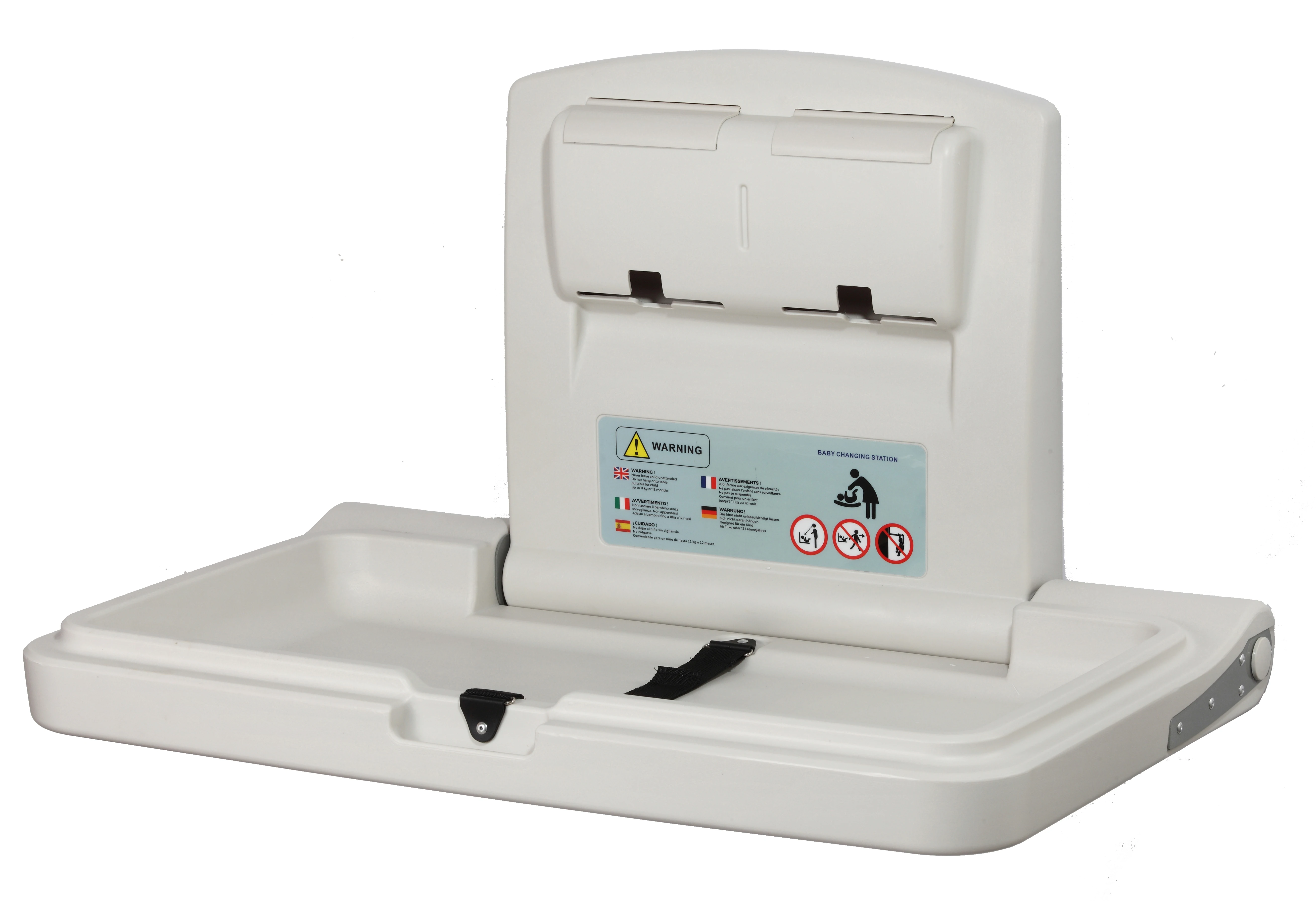 Good Quality Plastic Public Restroom Baby Changing Station Table For Public Restroom