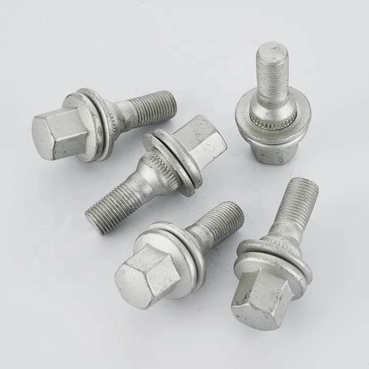 Factory hot selling  OEM 540567 M12*1.25 alloy steel with pad screw car hub bolt zx wheel bolt and nut  for peugeot wheel bolts
