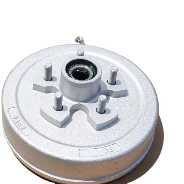 High Quality Factory Direct Sales Airui 12 Inch Dacromet Electric Brake and Drum for Box Trailer Accessories / RV Use