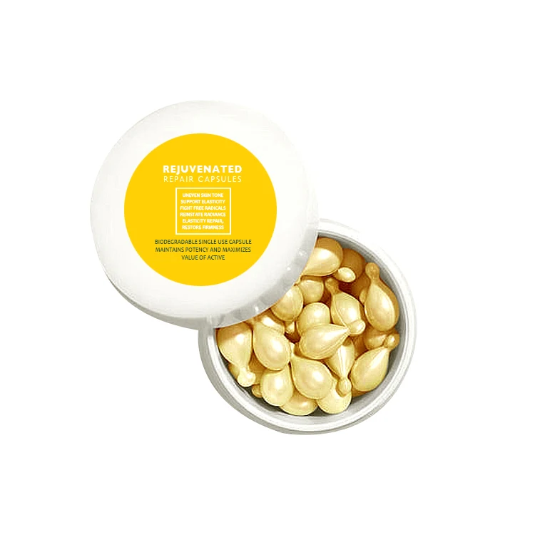 Hot New Products Skin Rejuvenation Natural Skin Whitening Lightening Capsule Repair Vitamin E Capsules for Face