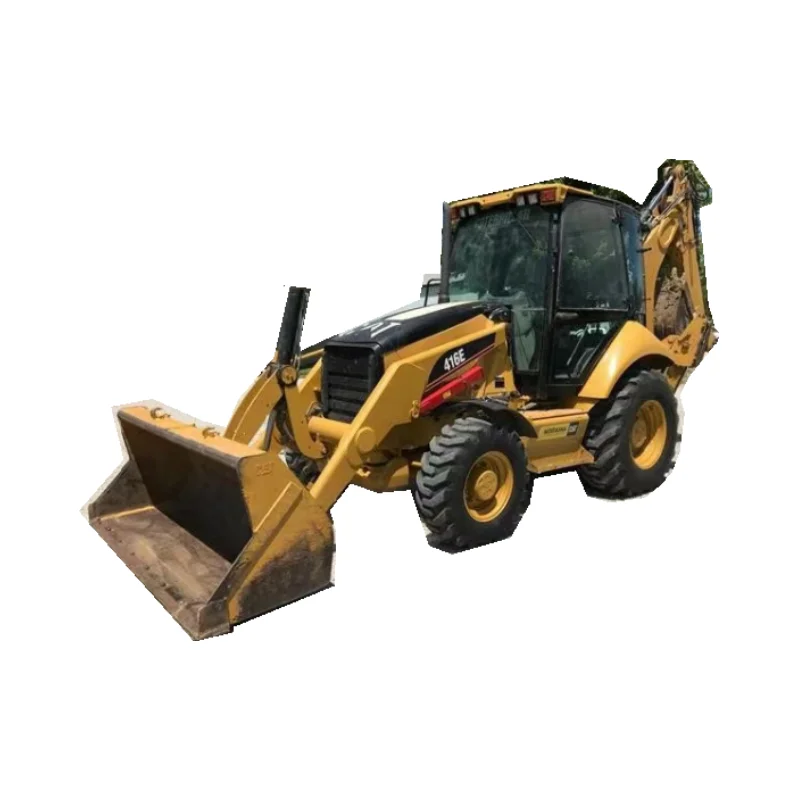 Экскаватор-погрузчик Cat 416E 420F 420F2 430F 430F2 высокая производительность оригинальная модель колесного погрузчика хорошее состояние для продажи