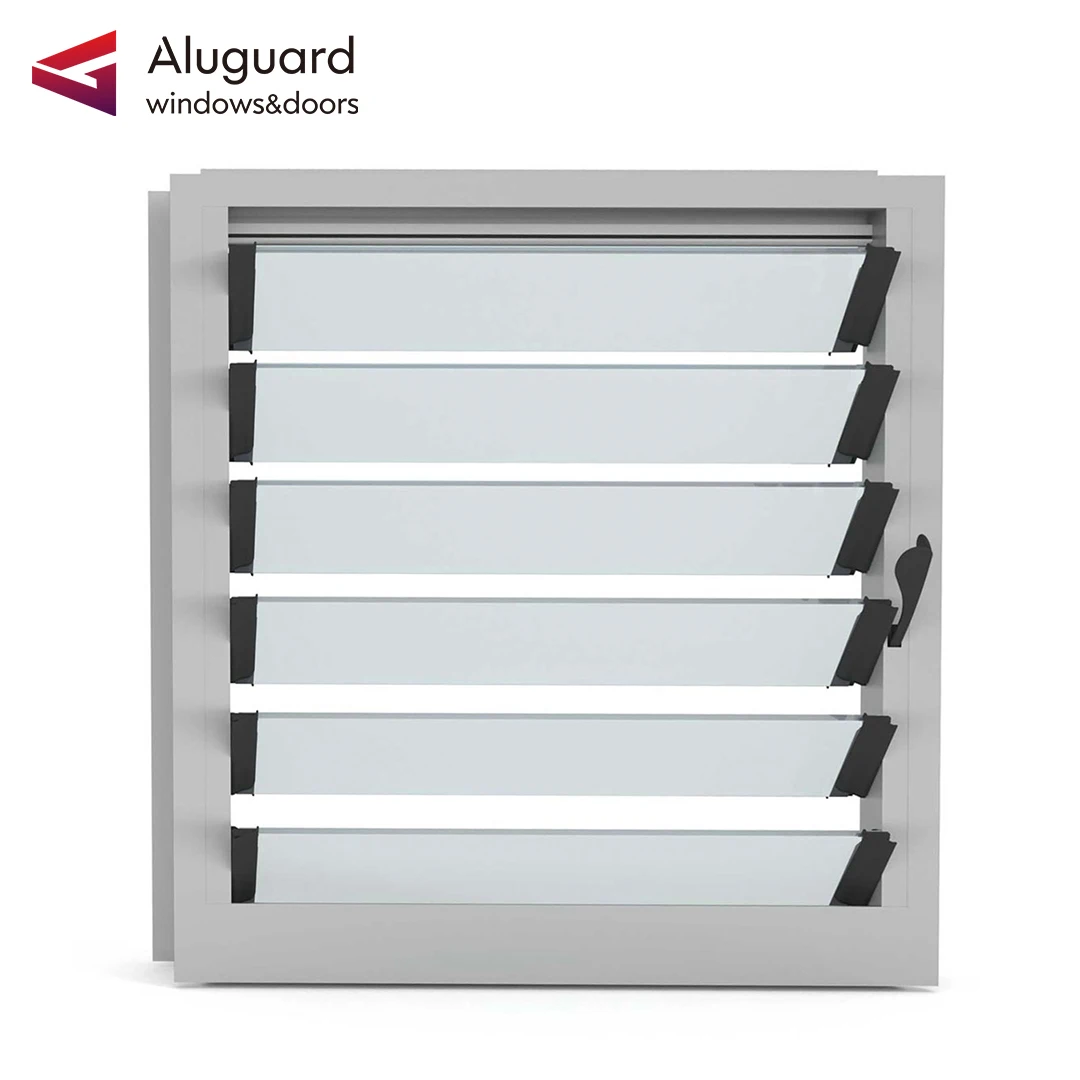 Manual exterior terrace shuttering plates USA standard  louver glass 2024 Latest popular louvre pergola
