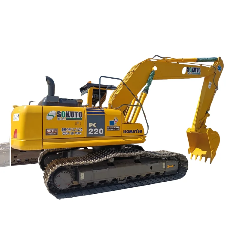 Hot-Sale Komatsu PC220-8N1 22 Ton Hydraulic Excavator 220 Used Heavy Construction Machinery Core Include Engine Pump Gear