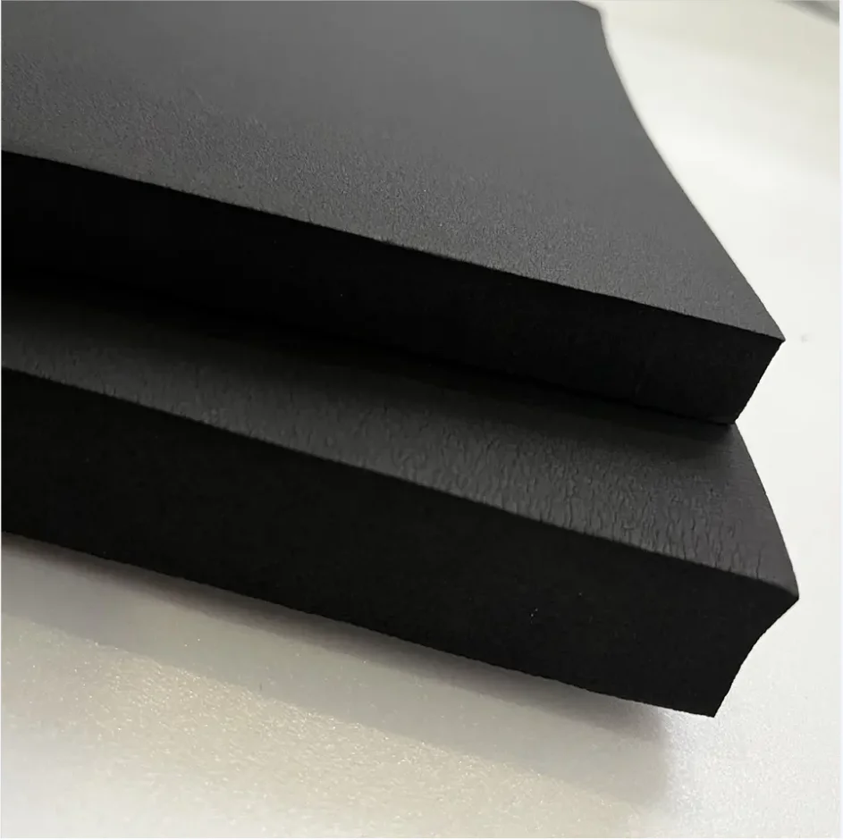 По индивидуальному заказу Epdm черного цвета с открытыми порами близкая клетка вспененный резинный лист теплостойкий изоляционный материал евииские
