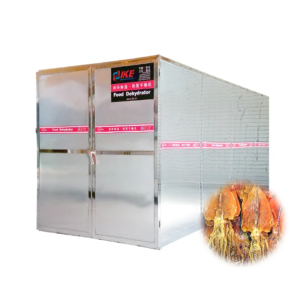 industrial low temperture drying machine for squid dried fish seafood
