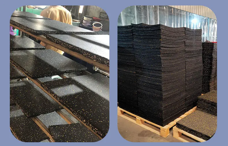 Gym Mats Rubber Flooring Non-toxic Gym Rubber Flooring Eco-friendly Rubber Gym Flooring Mats Epdm