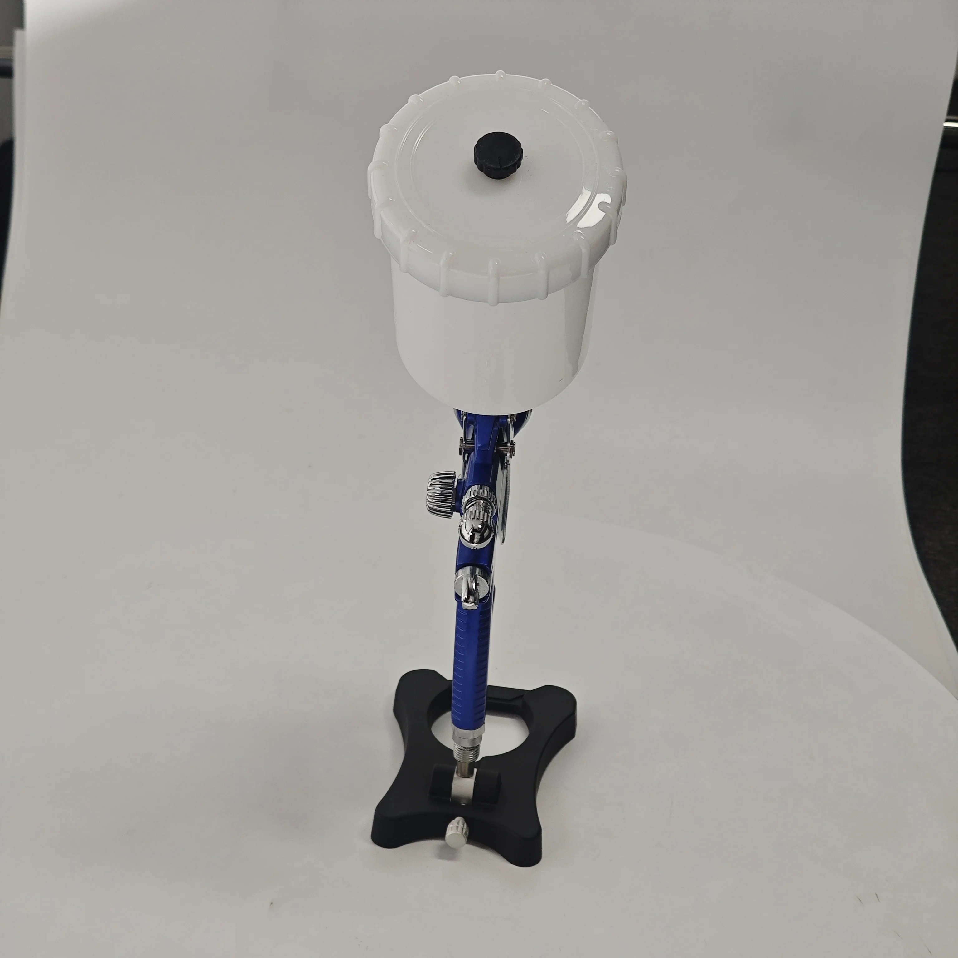 1.1MM ONE HEAD PAINTING SPRAY GUN No. LYH-G-P06 CHROME SPRAYER FOR METAL PLASTIC SURFACE TREATMENT