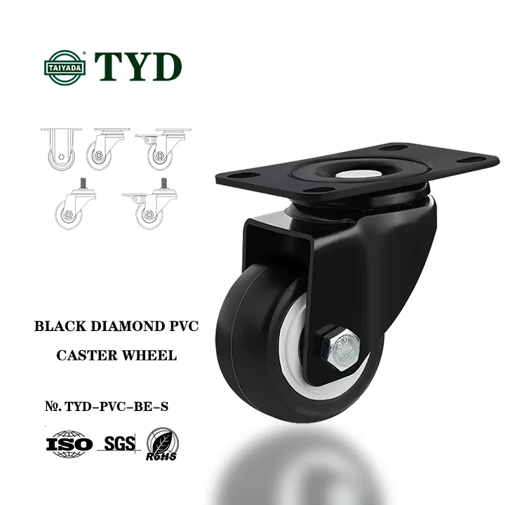 China caster manufacturer of cast wheels 1.5/2/2.5 inch customized for office chair