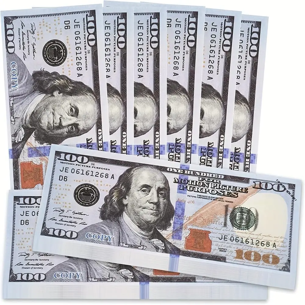 Party novelties 20 50 100 high quality real euro canada canadian pounds australian uk usa dollars movie paper prop money
