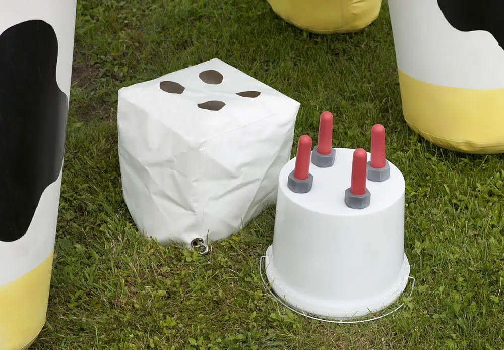 inflatable cow Milking Cow