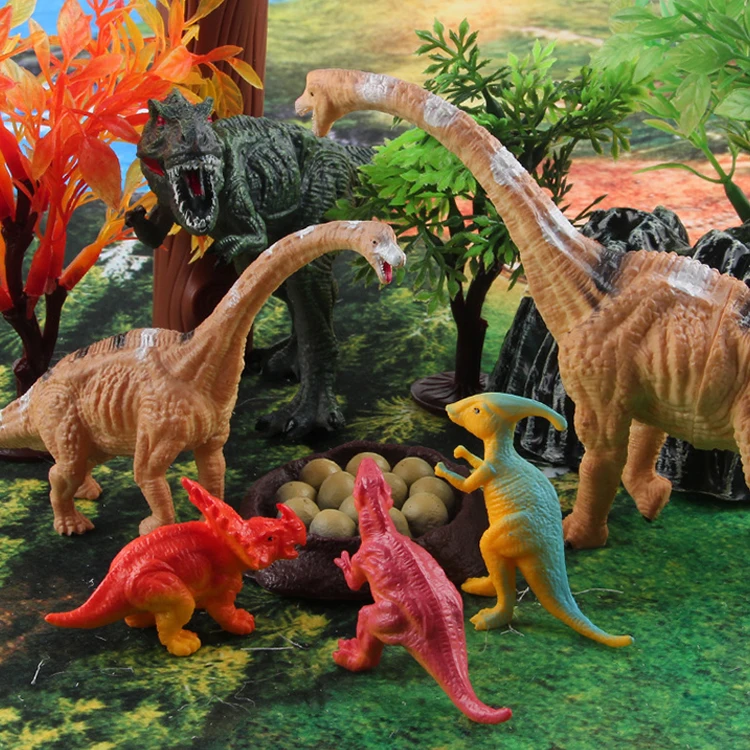 Funny 2022 Dinosaur Model Toys Kids Gift Pvc Plastic T-rex Dinosaur Simulation Model Toys With Sound And Light