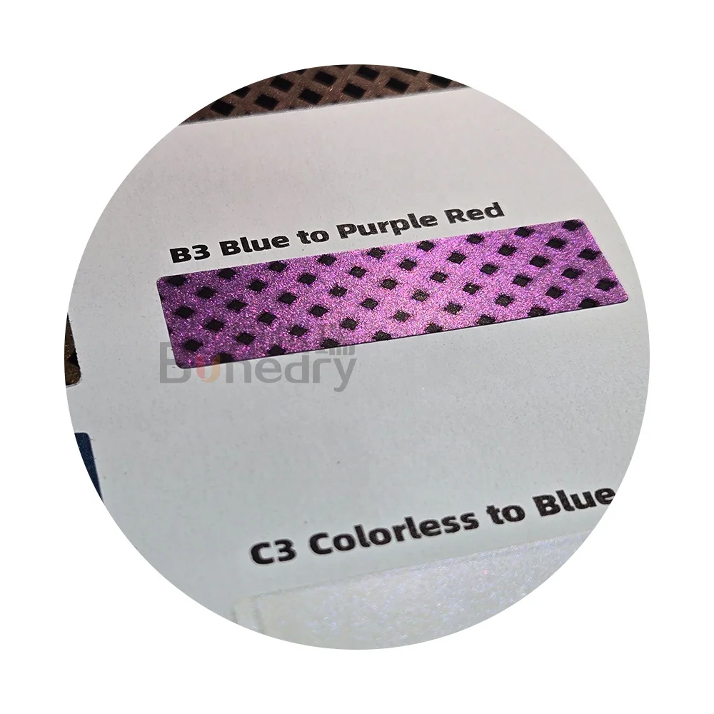 Optical Variable Ink B3 Blue to Purple Red Color Changing Ink High Precision Screen Printing Security Ink