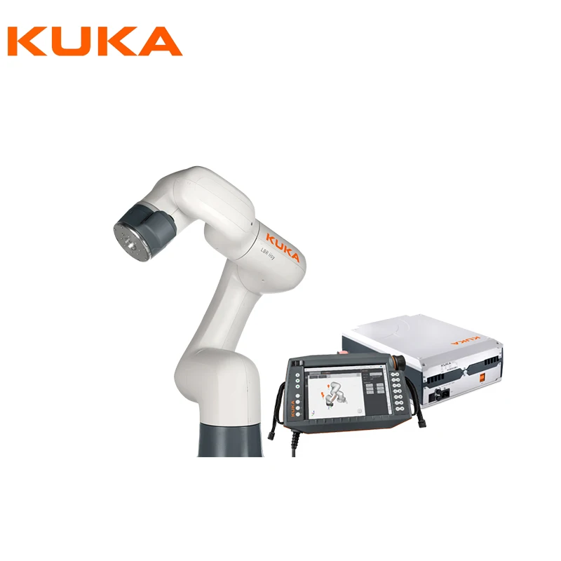 KUKA mini industrial robot arm 6 axis Rated payload 3 kg Pose repeatability 0.1 mm collaborative robot arm for Shipbuilding