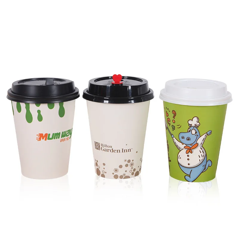 ripple wall / double wall / single wall disposable coffee paper cup