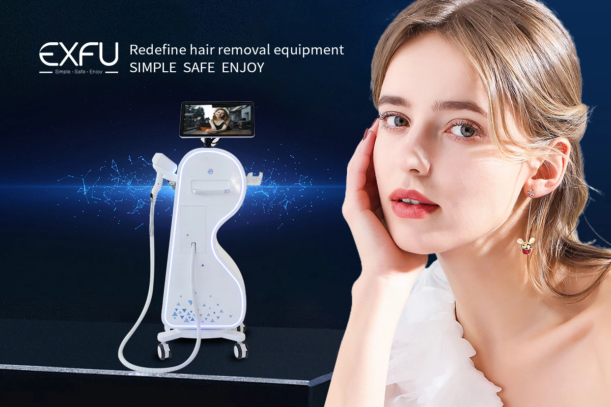 Professional promotion titanium ice diode laser depilacion hair removal 3 wavelengths diode laser 755/808/1064nm