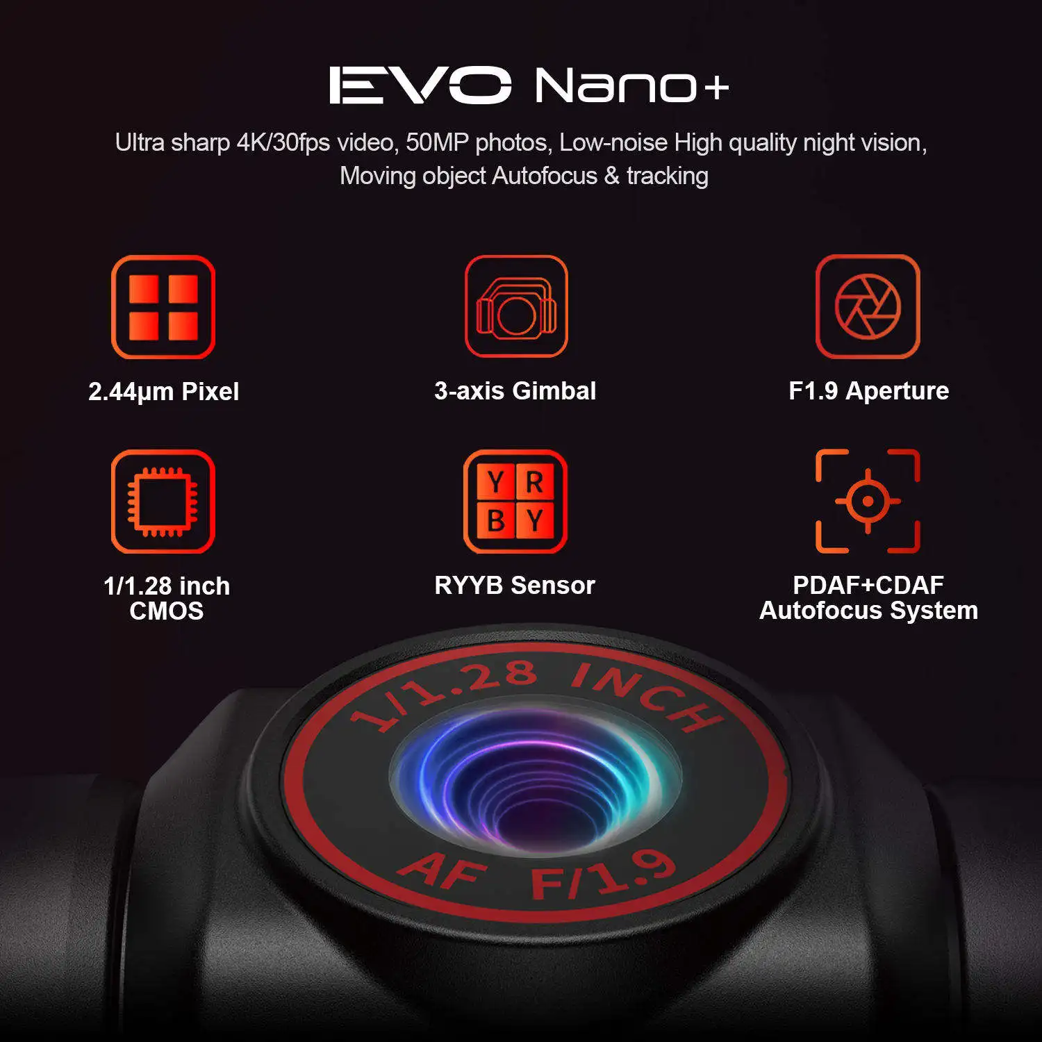 Autel Робототехника EVO Nano + Премиум комплект комбо FMC серии 249g 4K экшн-камера 3-Axis Flycam Дрон Plus
