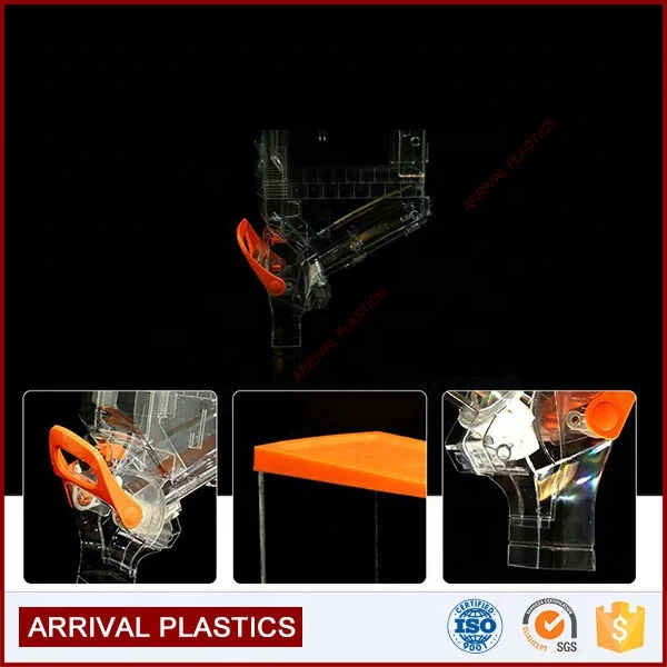 Wholesale High Quality Custom Plastic Food Grain Cereal Gravity Dispenser Bin Wall Mounted Candy Dispenser