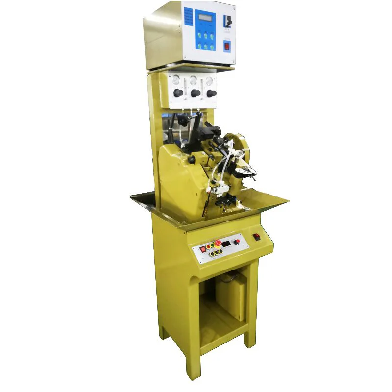High speed automatic chain link making machine jewelry curb cuban chain making machine silver gold chain necklace making machine
